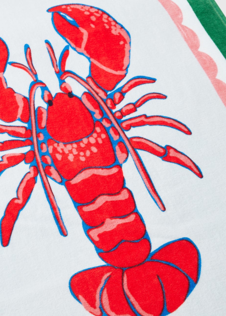 Lobster Beach Towel