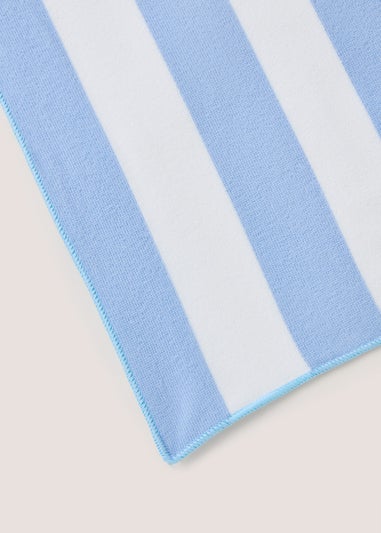 Blue Stripe Beach Towel