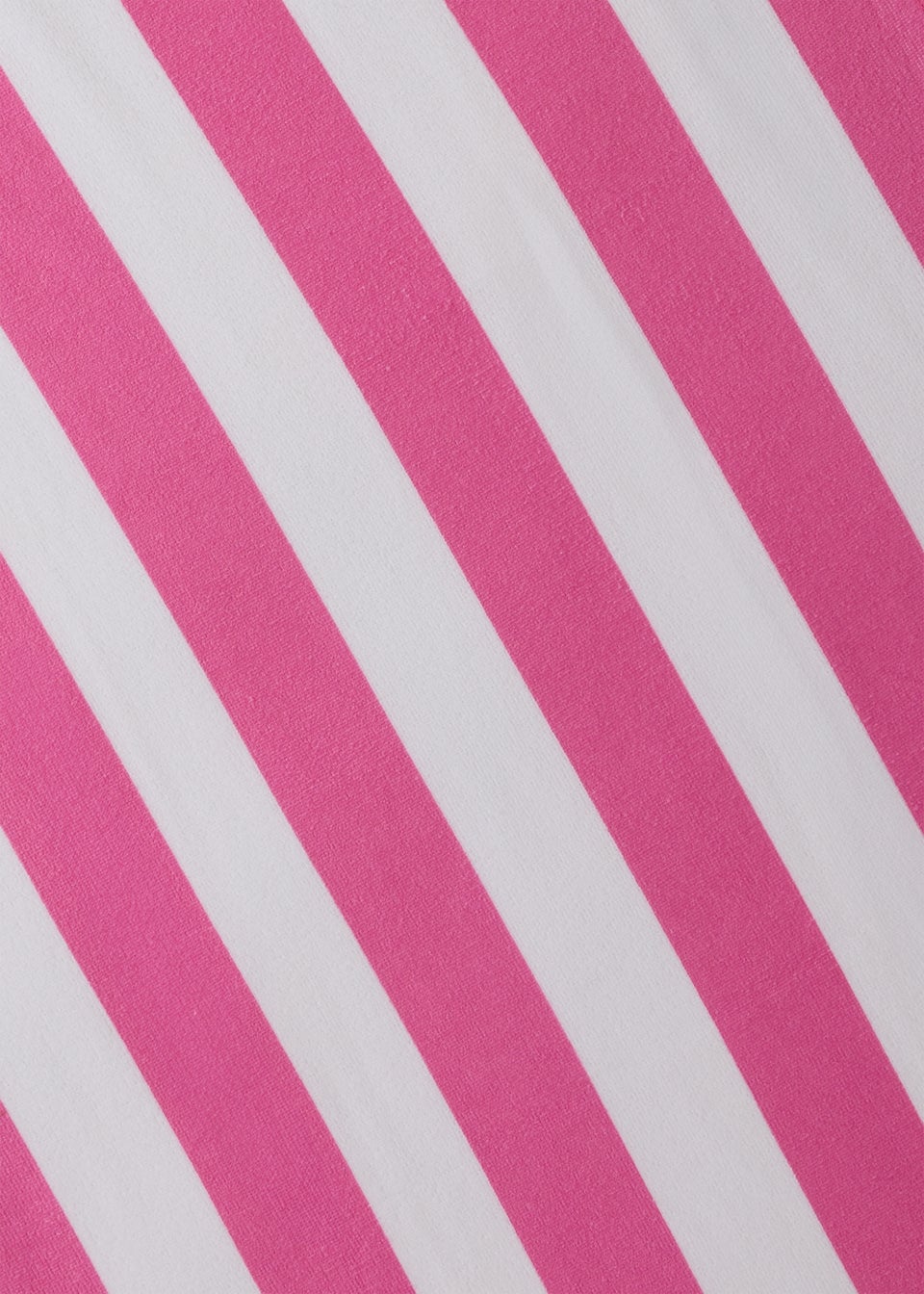 Pink Stripe Beach Towel