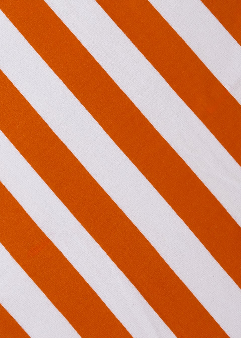 Orange Stripe Beach Towel