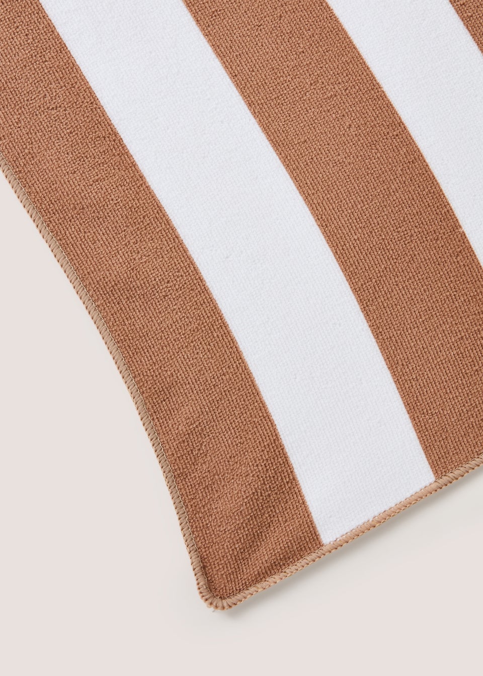 Natural Stripe Beach Towel