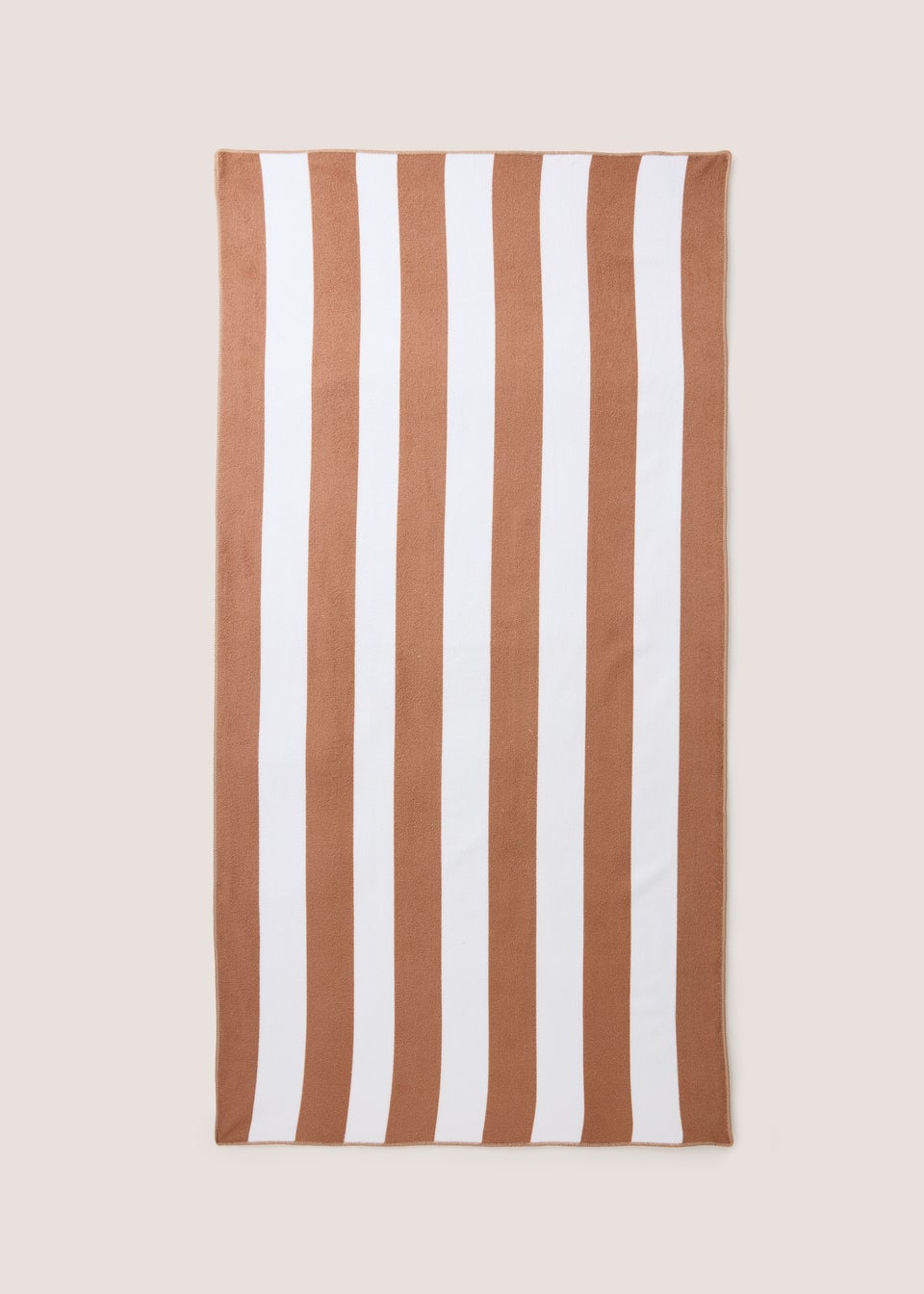 Natural Stripe Beach Towel