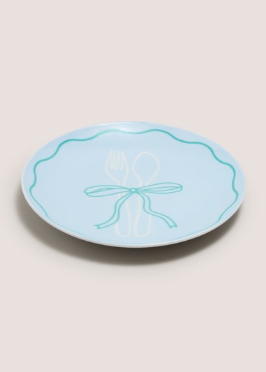 Blue Bow Plate