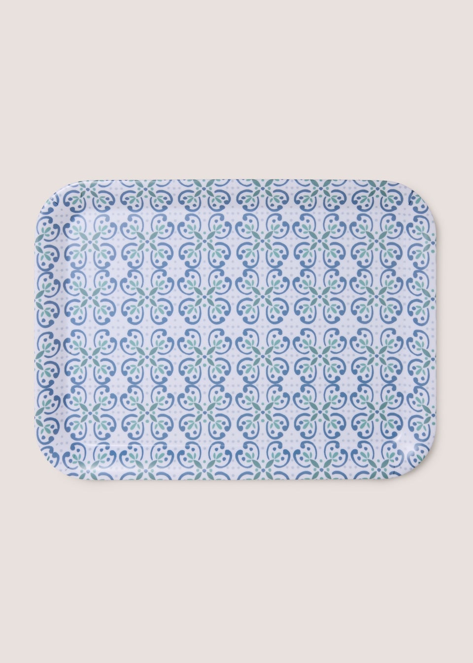 Breeze Tile Print Tray