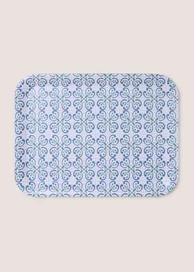 Breeze Tile Print Tray
