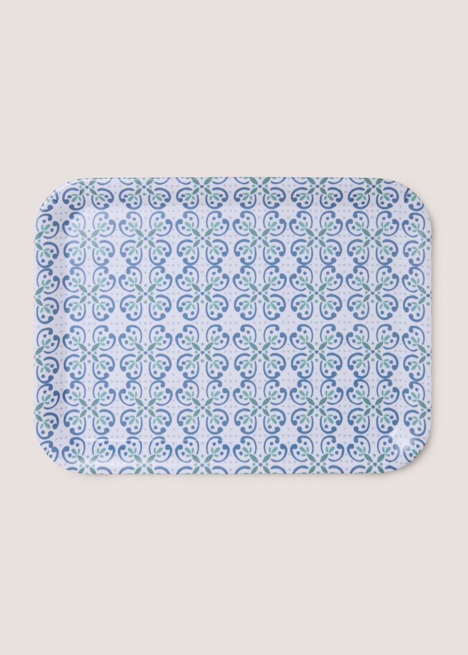 Breeze Tile Print Tray