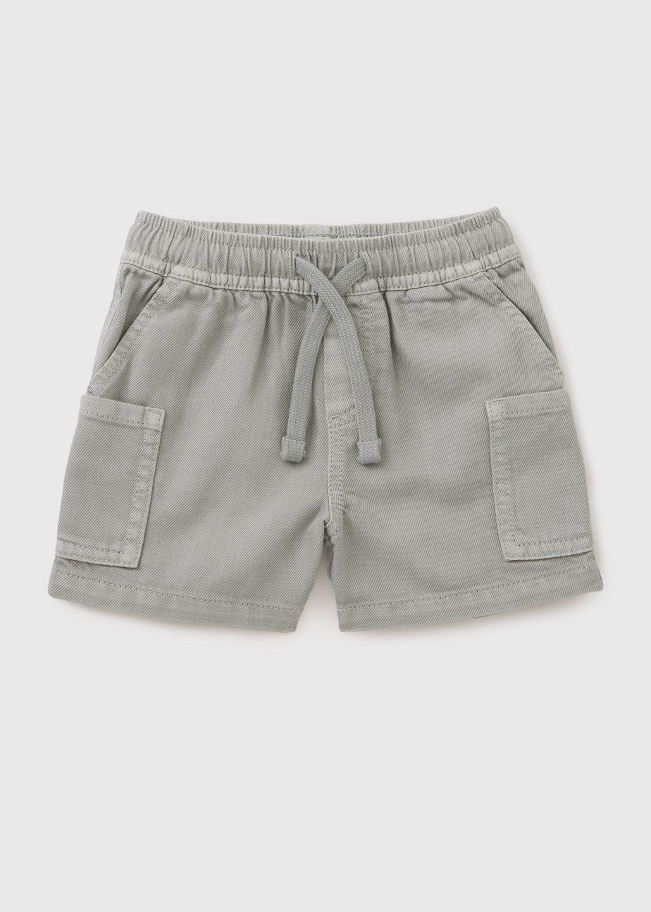 Boys Blue Twill Shorts (1-7yrs)