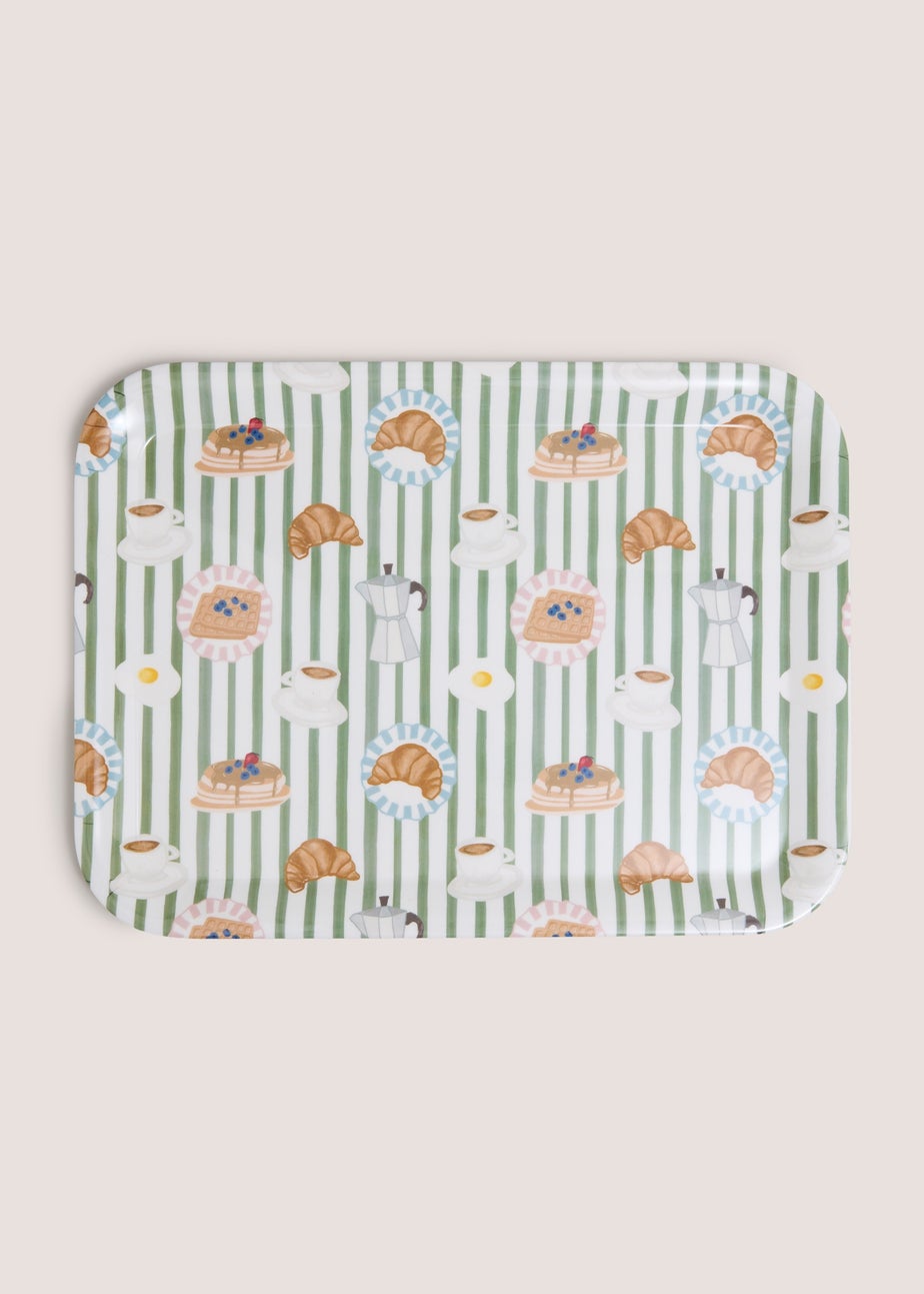Breakfast Print Tea Tray