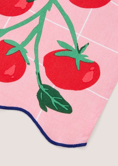 Sorrento Tomato Print Tea Towel
