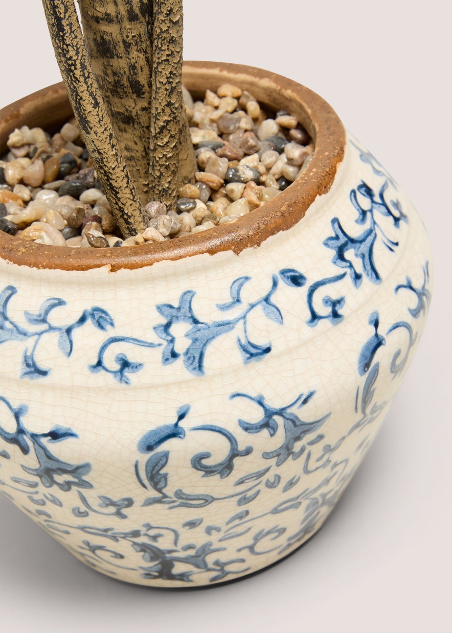 Large Lavender Jacobean Pot