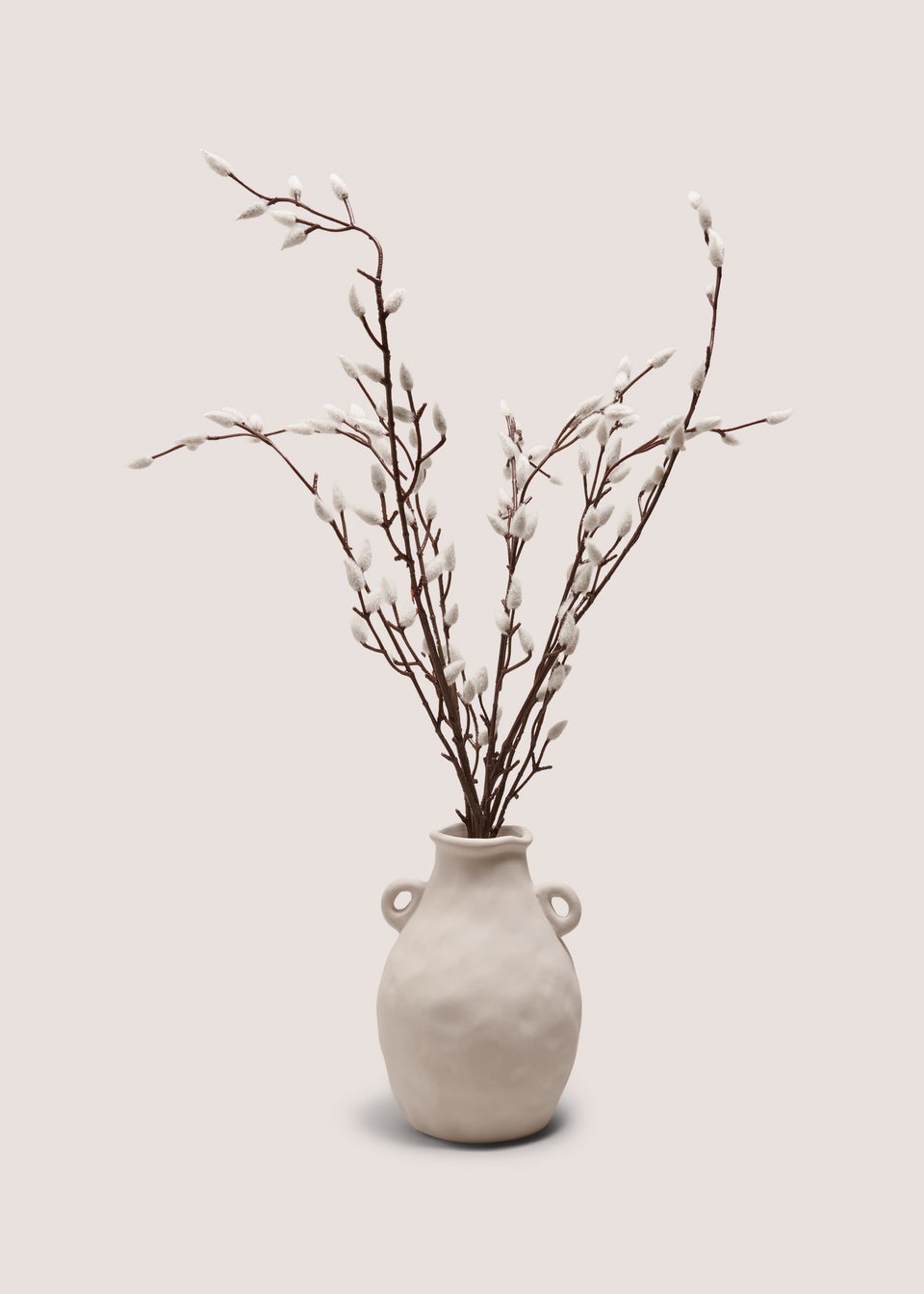 Cream Bunny Tails In Pot