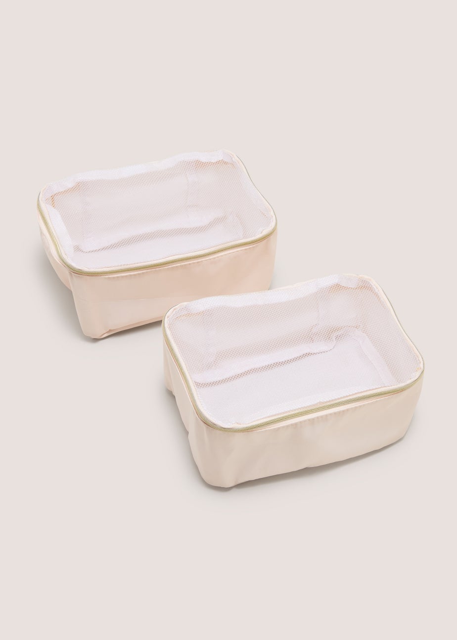 2 Pack Natural Small Packing Cubes