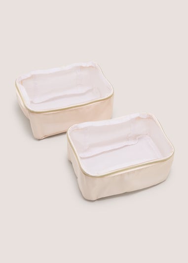 2 Pack Natural Small Packing Cubes