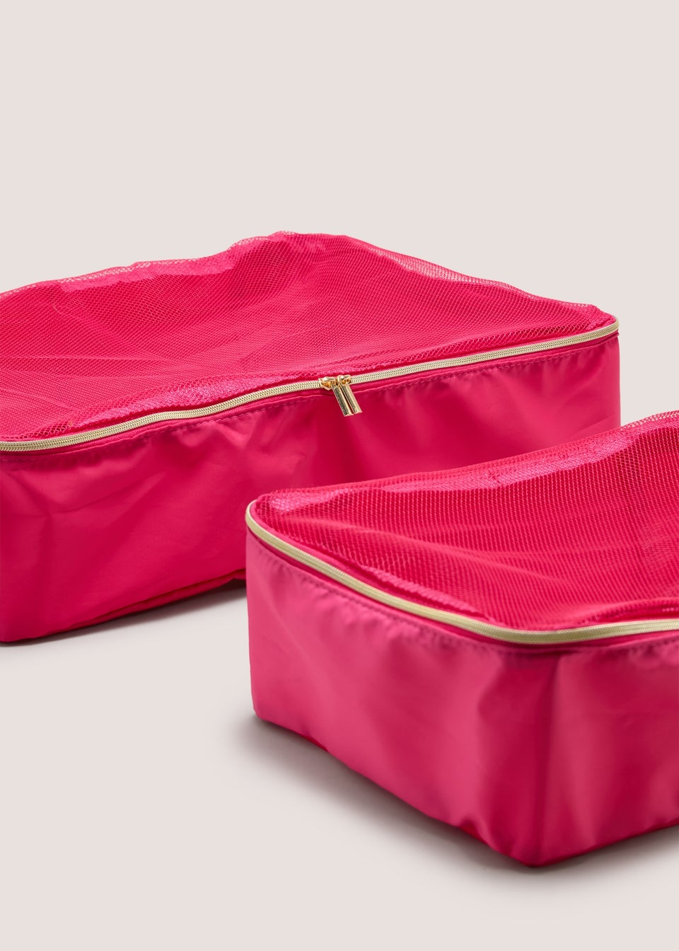 2 Pack Pink Medium & Large Packing Cubes