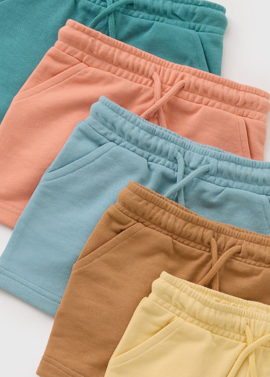 5 Pack Boys Multi Jogger Shorts (1-7 Years)