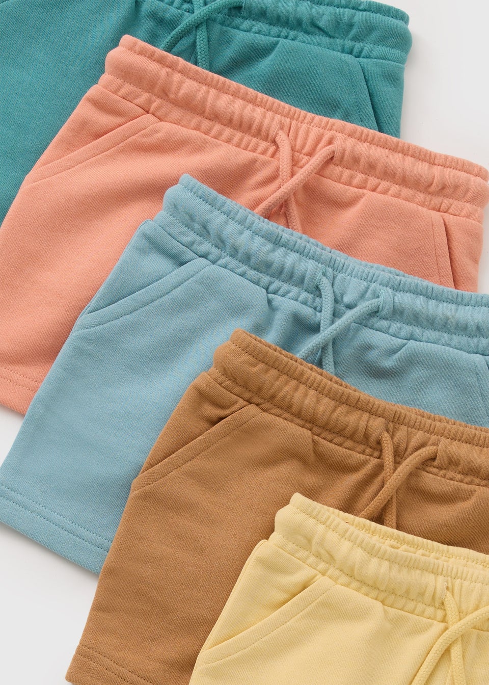 5 Pack Boys Multi Jogger Shorts (1-7 Years)