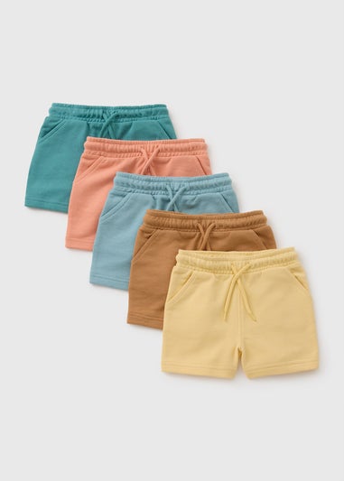 5 Pack Boys Multi Jogger Shorts (1-7 Years)