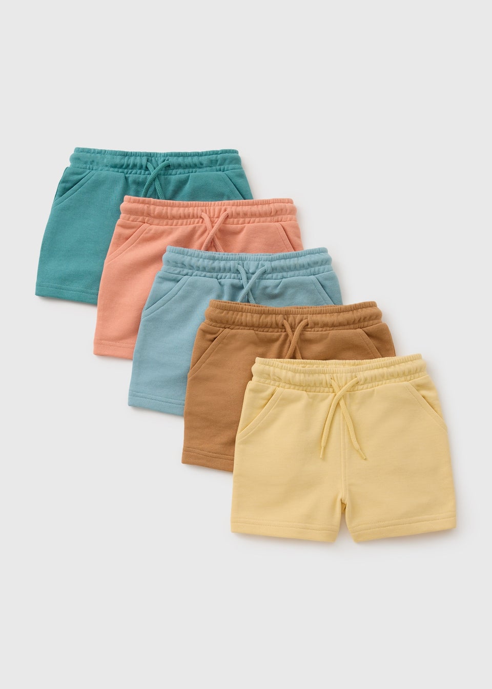 5 Pack Boys Multi Jogger Shorts (1-7 Years)