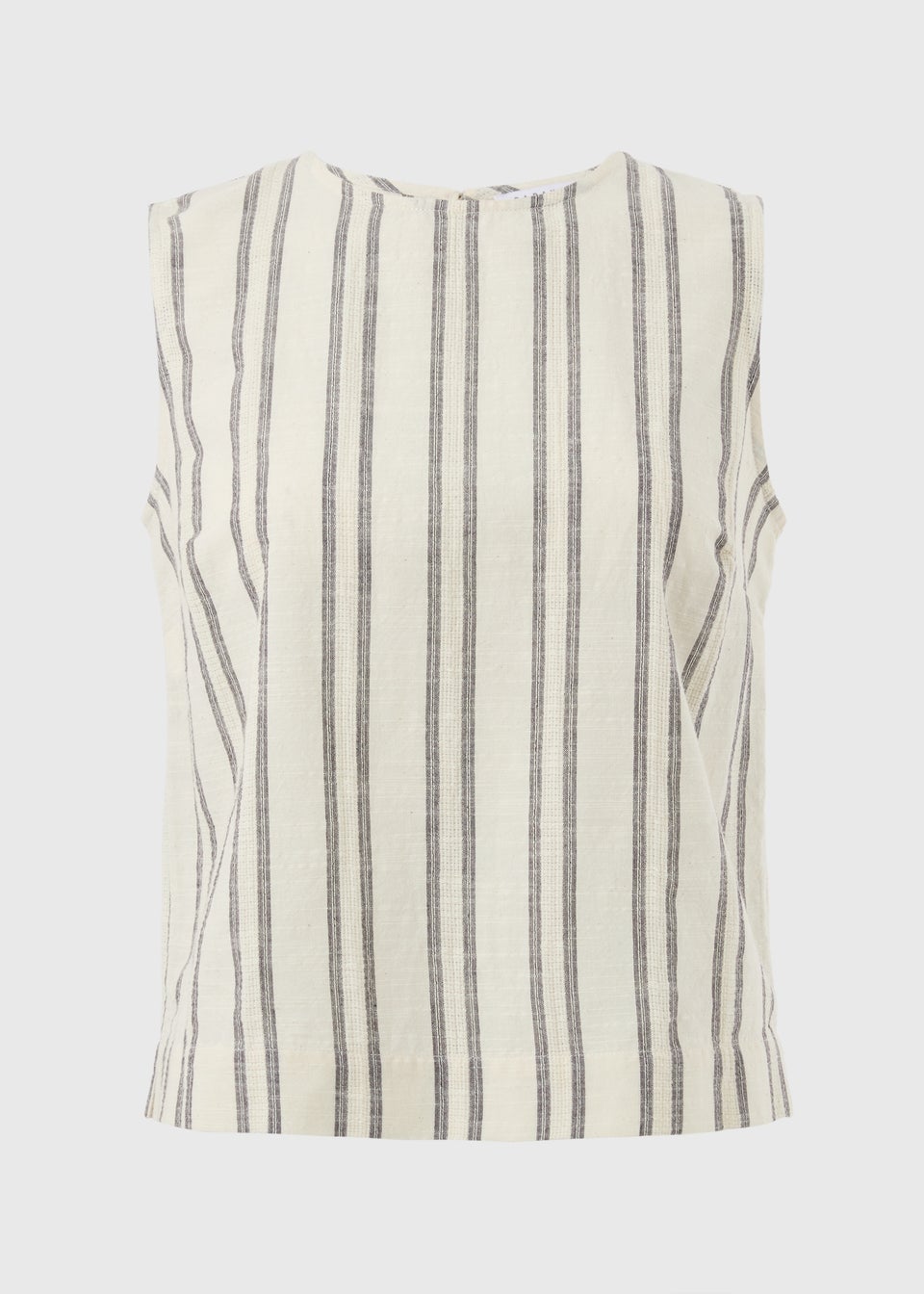 Cream Stripe Vets Co Ord Top