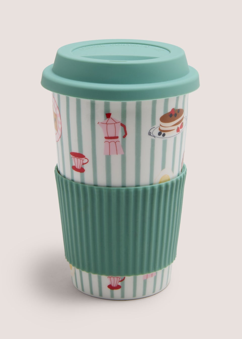 Breakfast Print Coffee Cup