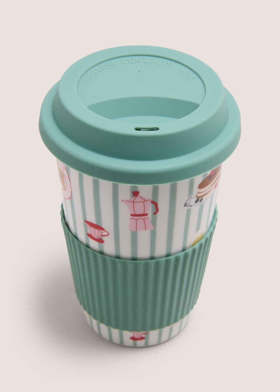 Breakfast Print Coffee Cup