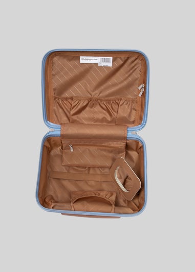 IT Luggage Blue Fascinate Hard Suitcase