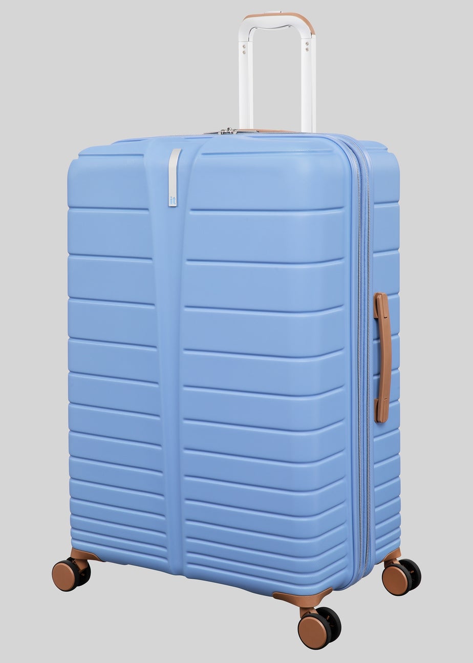 IT Luggage Blue Fascinate Hard Suitcase