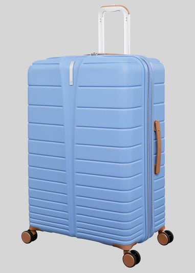 IT Luggage Blue Fascinate Hard Suitcase