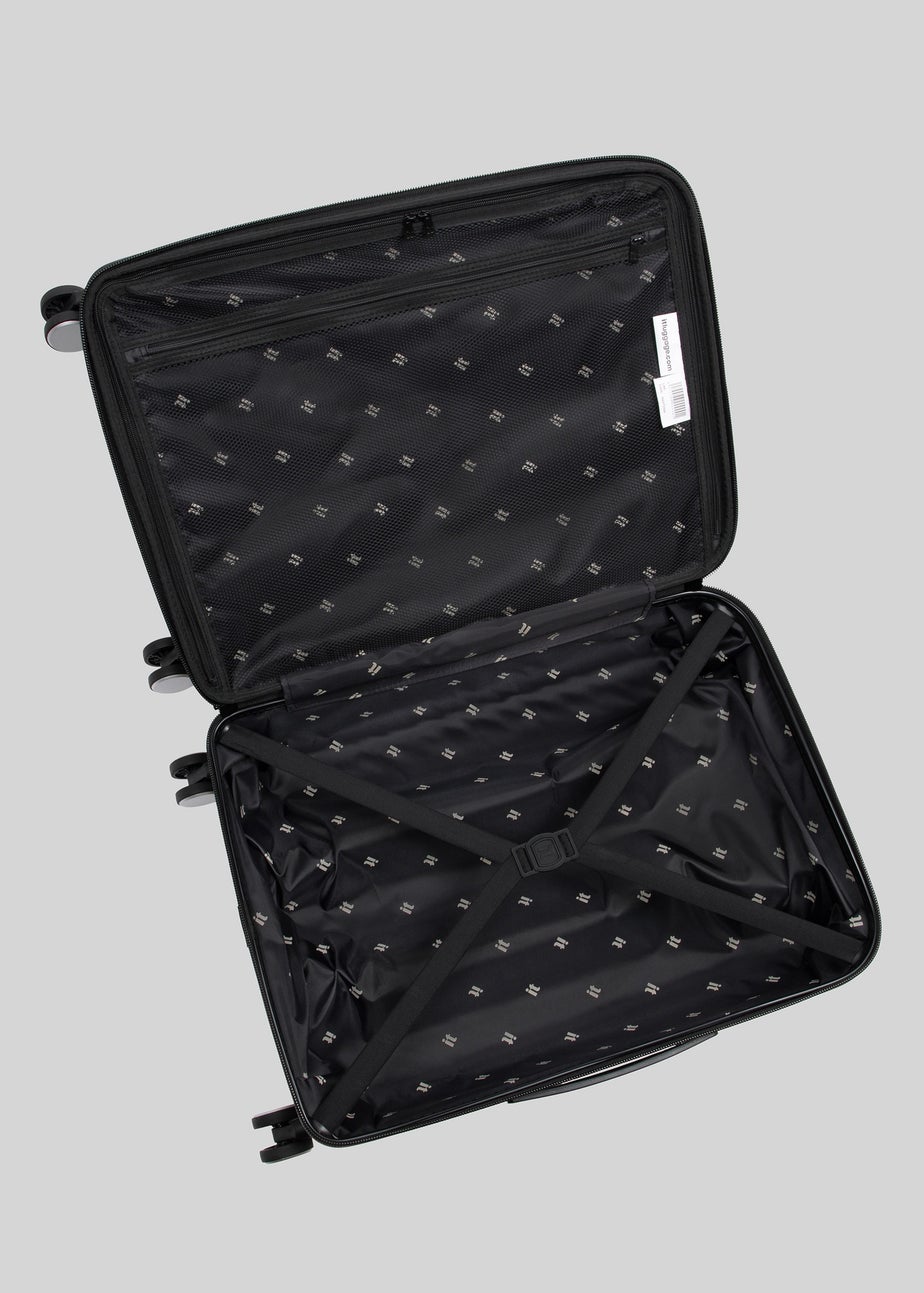 IT Luggage Cream Inclining Hard Suitcase