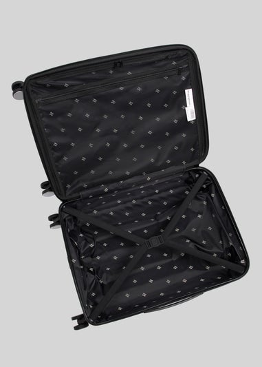 IT Luggage Cream Inclining Hard Suitcase