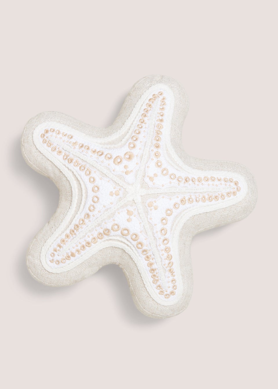 Natural Starfish Shaped Cushion
