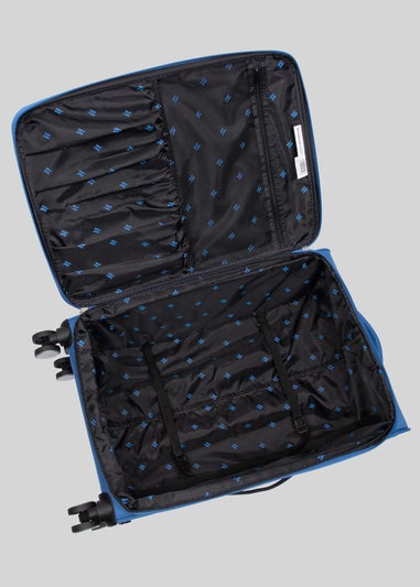 IT Luggage Cobalt Blue Expedite Soft Suitcase