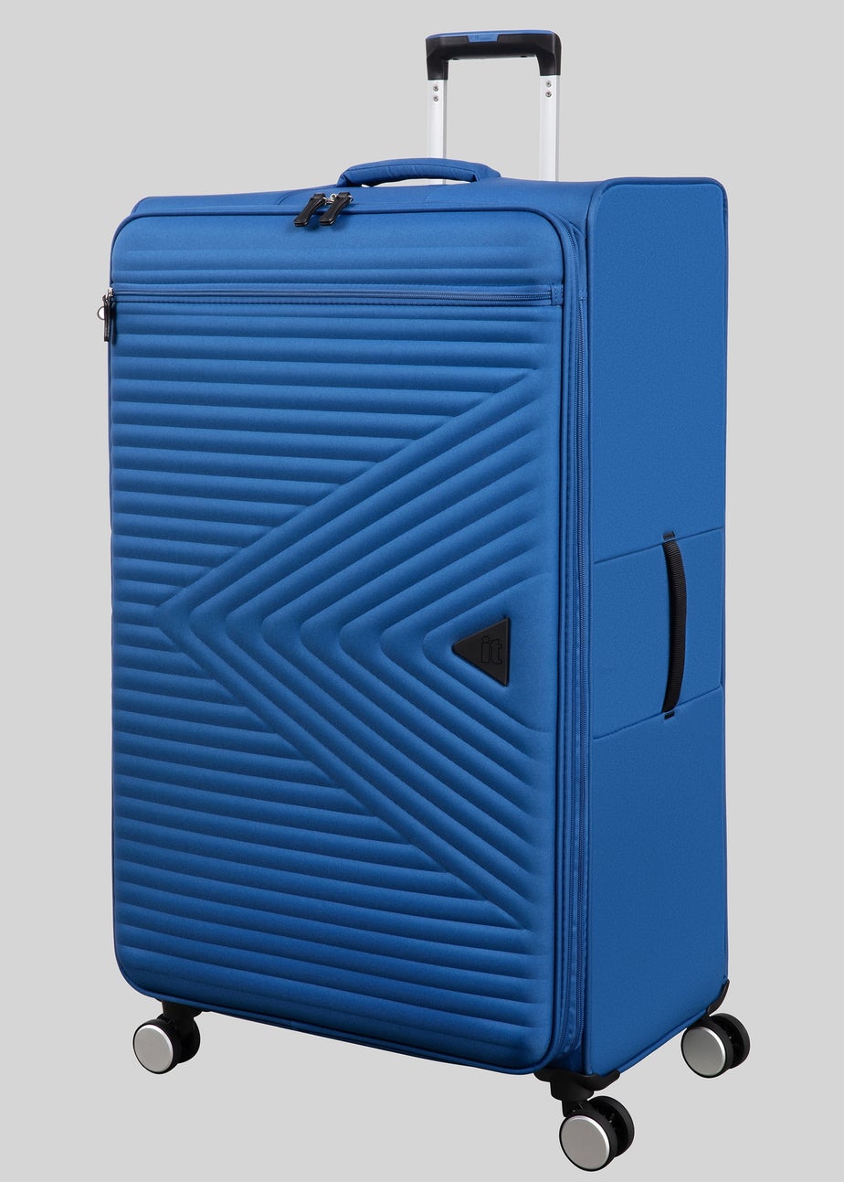 IT Luggage Cobalt Blue Expedite Soft Suitcase