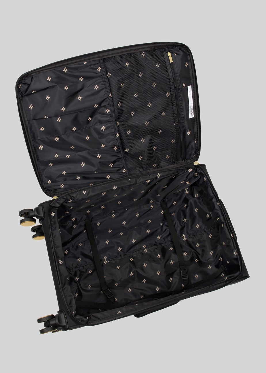 IT Luggage Black Desirable Suitcase