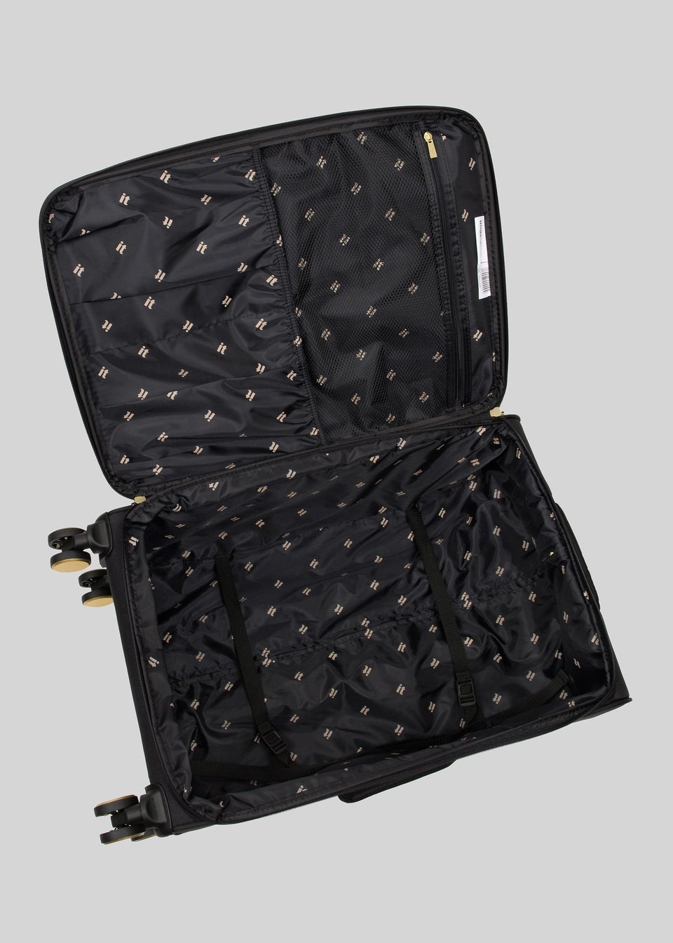 IT Luggage Black Desirable Suitcase