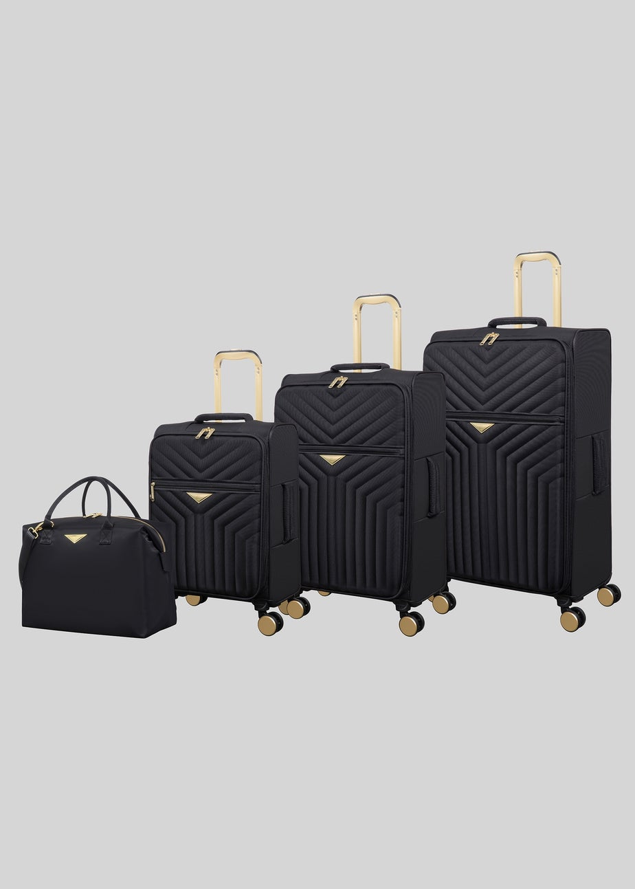 IT Luggage Black Desirable Suitcase