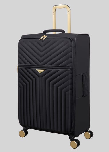 IT Luggage Black Desirable Suitcase