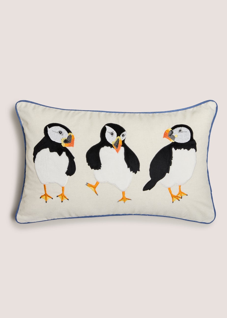 Puffin Cushion