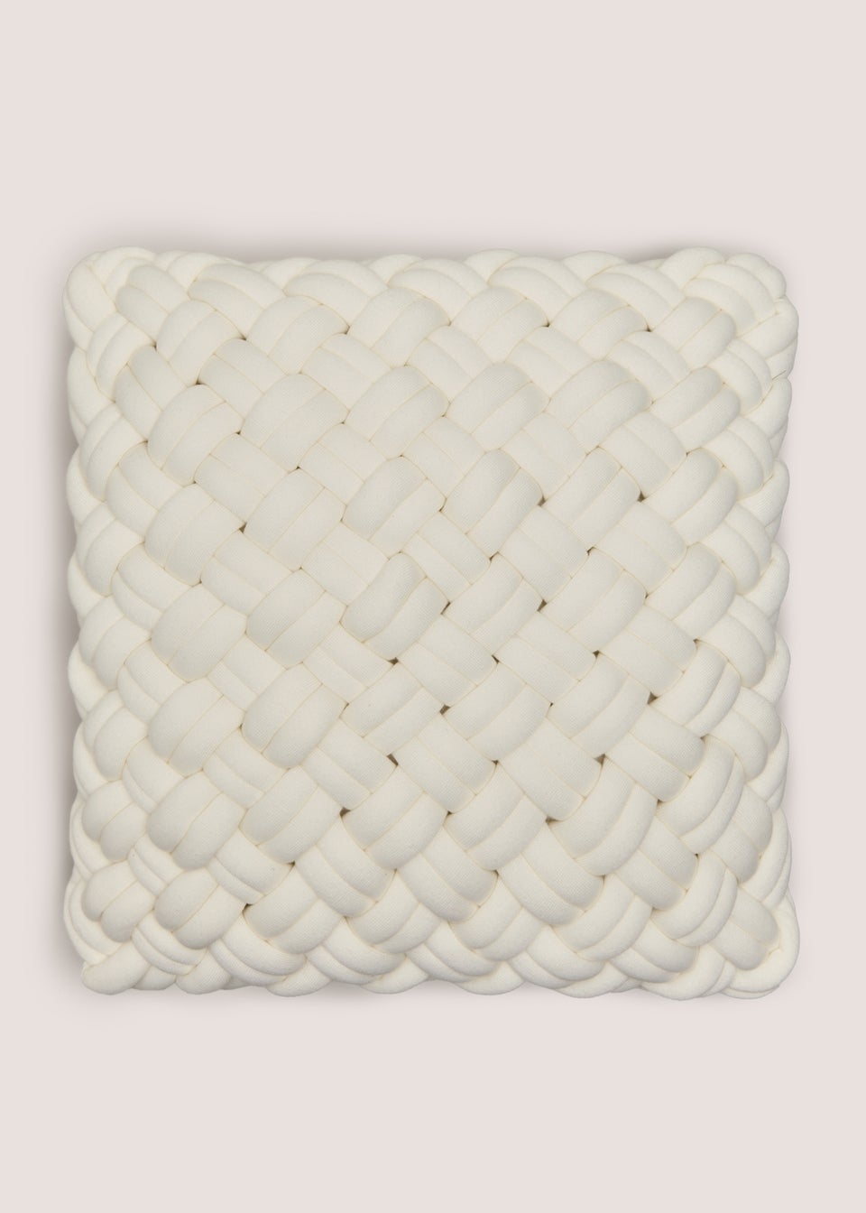 Ivory Knot Cushion