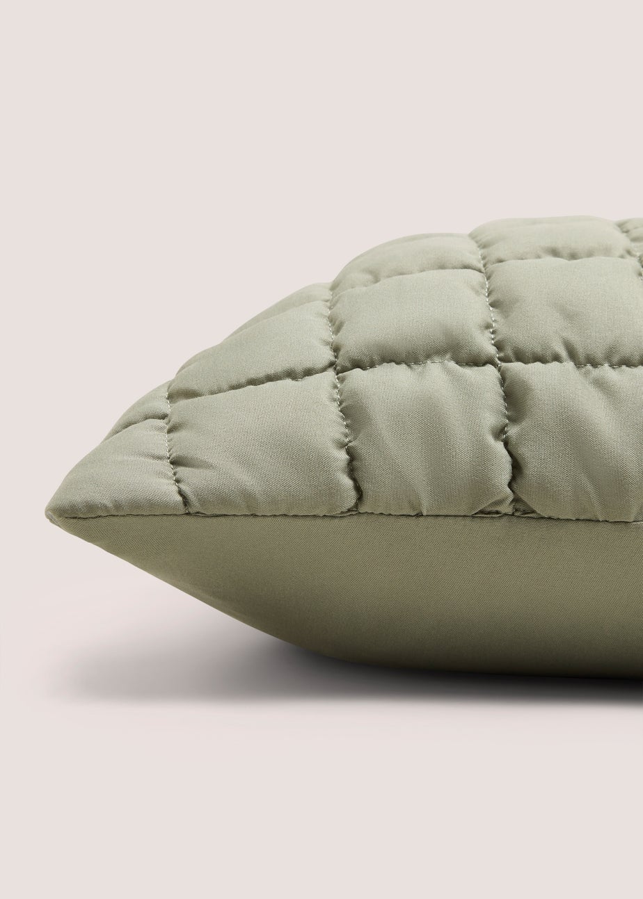 Sage Quilted Cushion