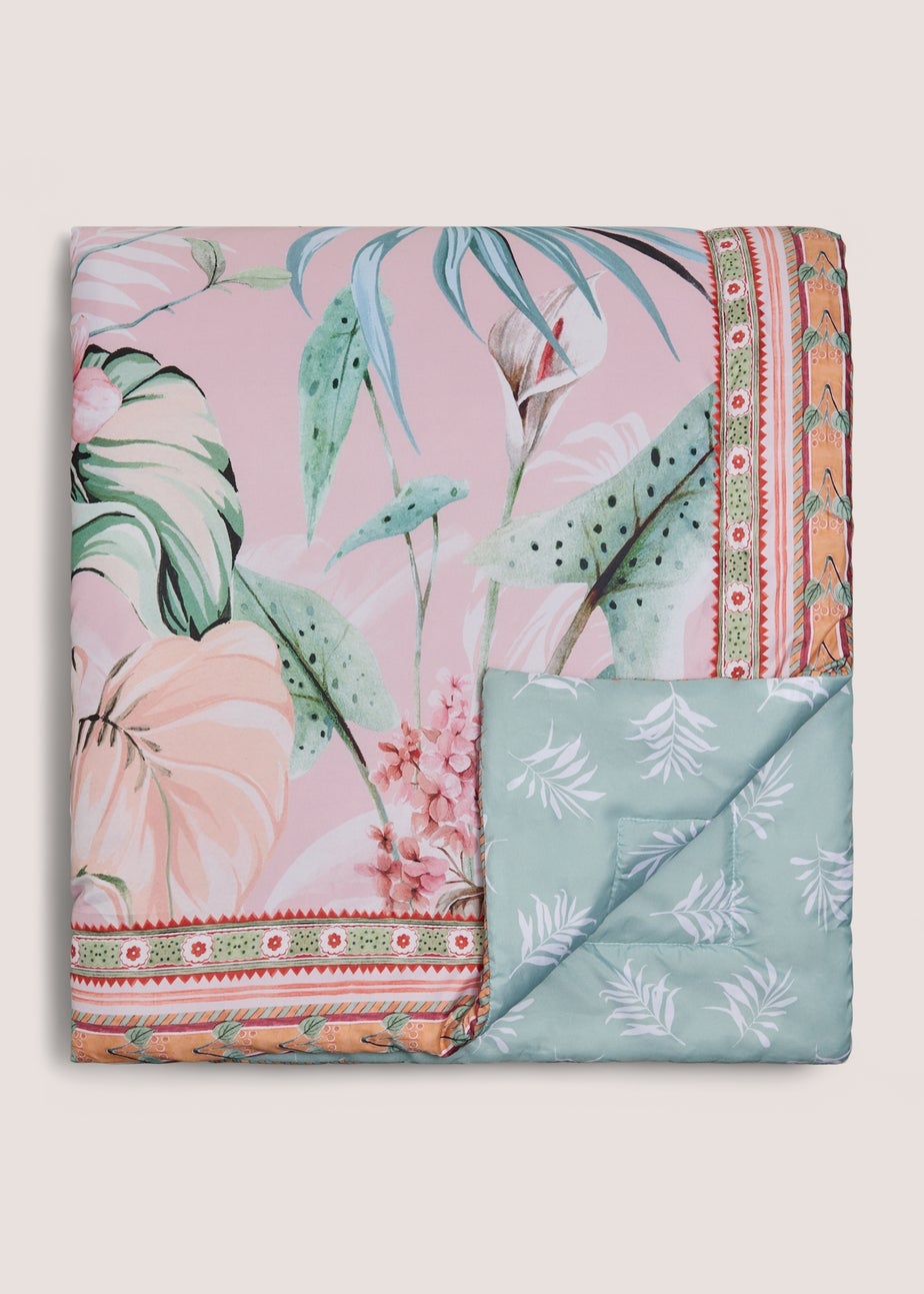 Hot House Print Bedspread