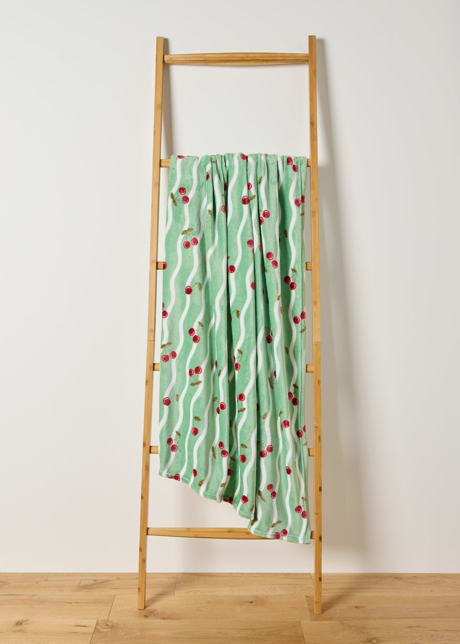 Green Cherry Throw