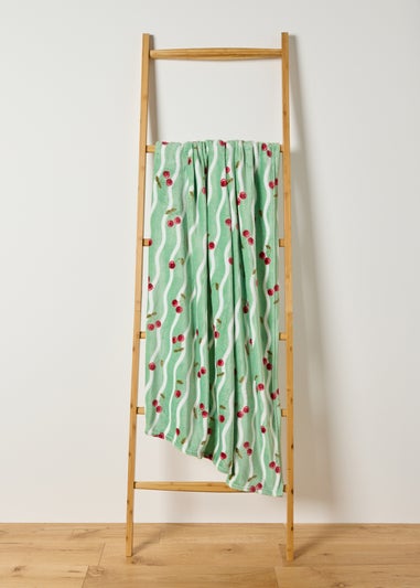 Green Cherry Throw