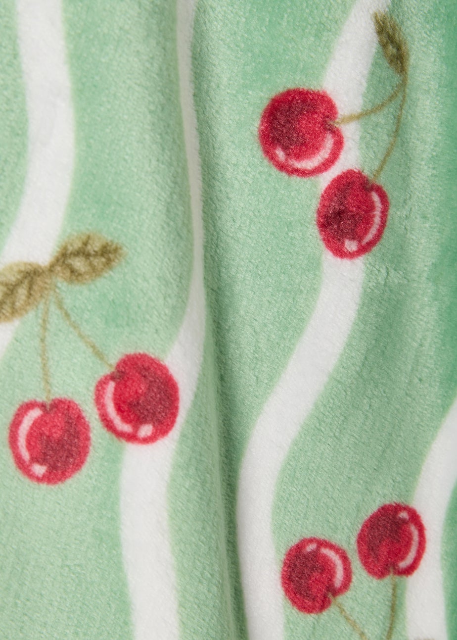 Green Cherry Throw