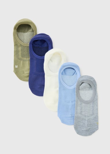 Souluxe 5 Pack No Show Trainer Socks
