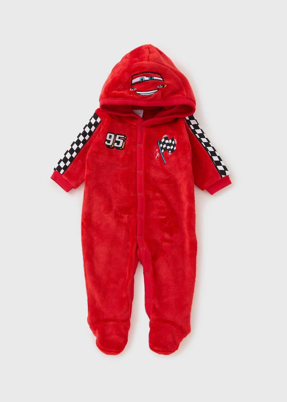 Cars Baby Red Lightning Mcqueen Pramsuit (Newborn-18mths)
