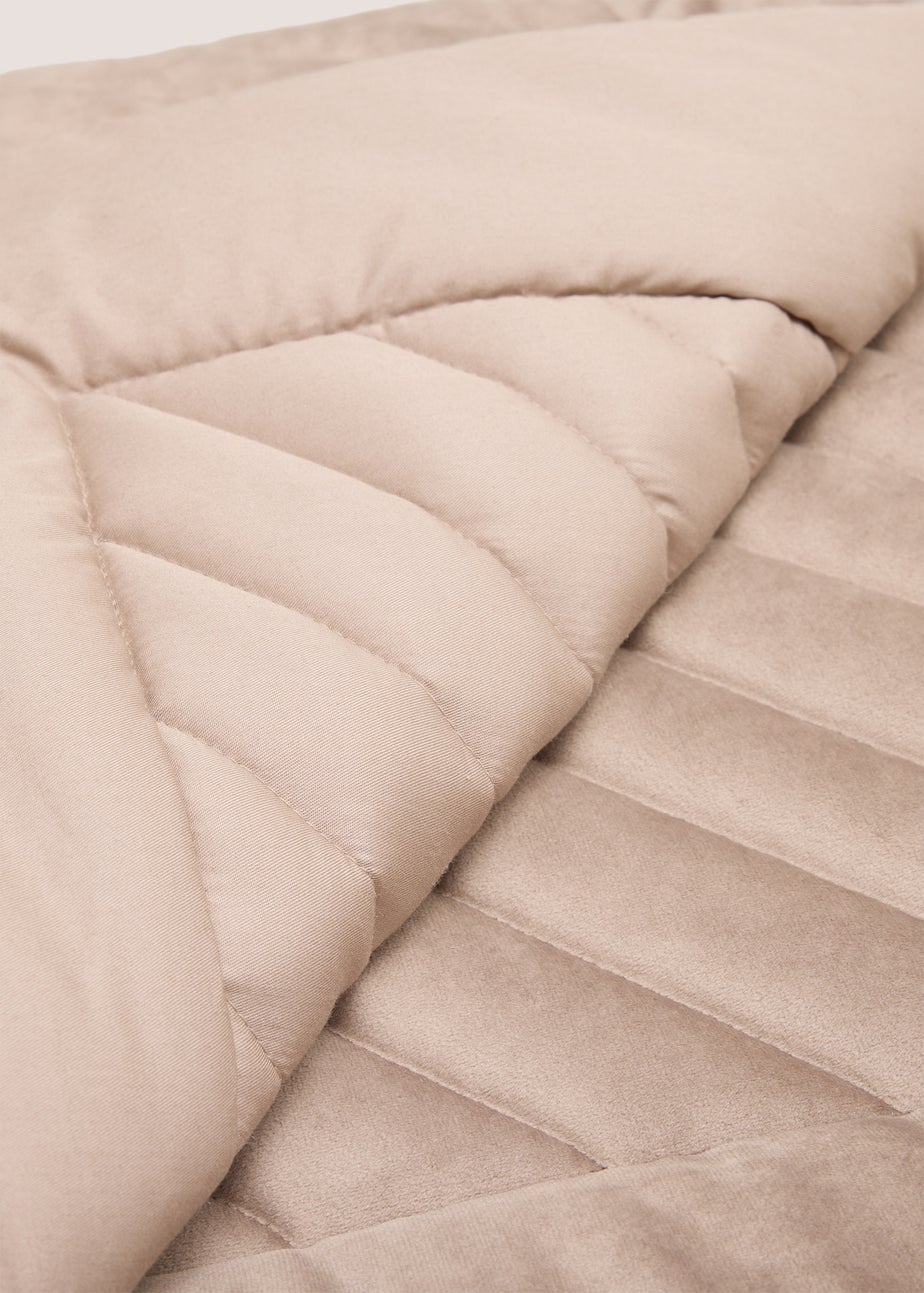 Natural Luxe Plush Velvet Bedspread