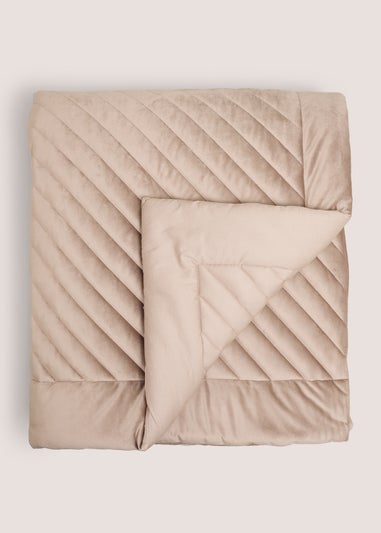 Natural Luxe Plush Velvet Bedspread
