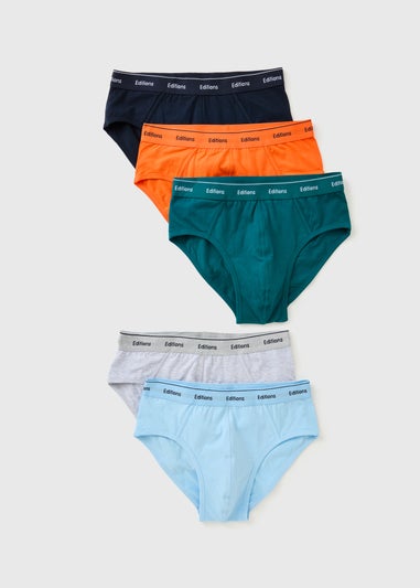 5 Pack Bright Briefs