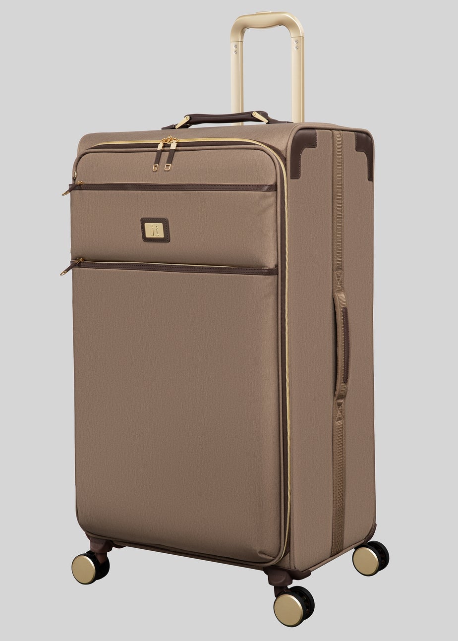 IT Luggage Mocha Trim Soft Suitcase